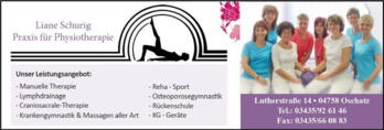 Physiotherapie Liane Schurig